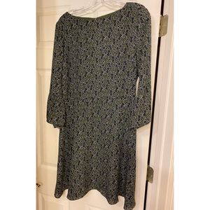 Dress, 3/4 length sleeves